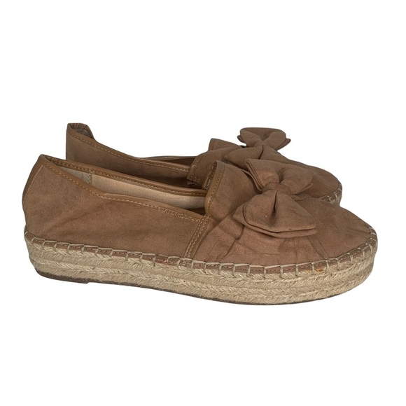 Circus by Sam Edelman Cali Bow platform Espadrilles Women’s Size 11 Tan - Picture 4 of 9